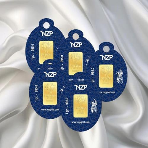 5 Adet 1 Gr 24 Ayar Nizipli Gram Altın