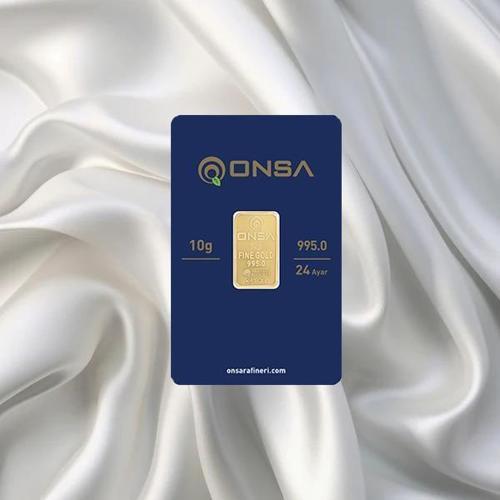 10 Gr 24 Ayar Onsa Gram Altın