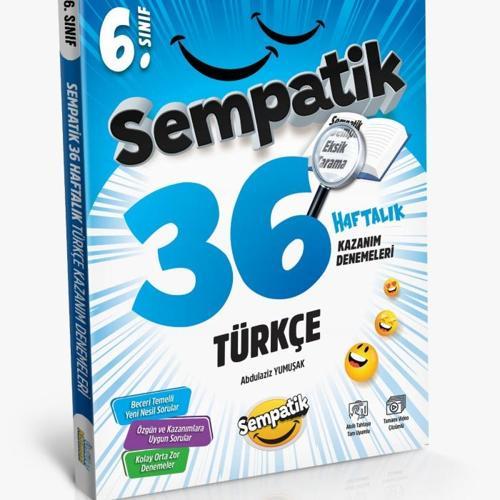 Ünlüler Karması 6. Sınıf Türkçe 36 Haftalık Kazanım Denemeleri Ünlüler Karması Yayınları