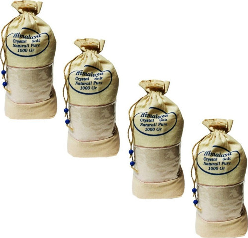 Tuzu Öğütülmüş İnce Pembe Renk 4 kg