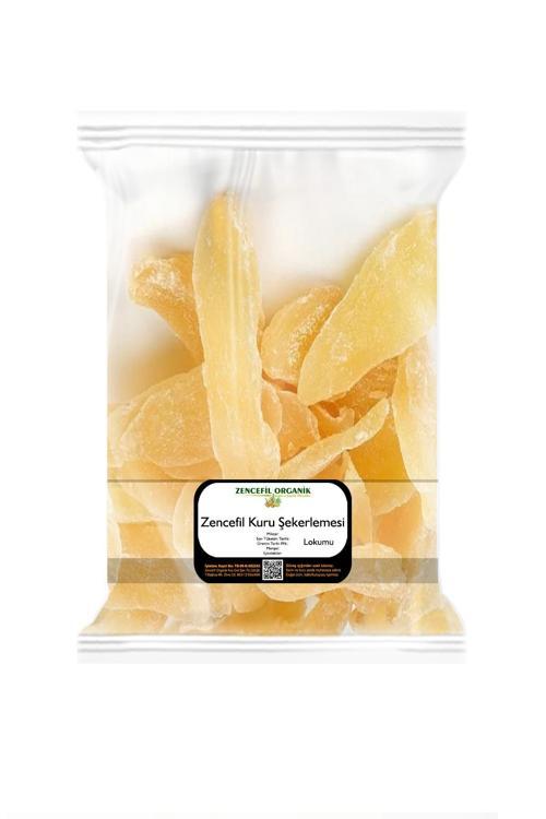 Zencefil Lokumu 500 Gr. Taze Zencefil Şekerlemesi Özel Kurutulmuş Yaş Zencefil 0,5 Kg.