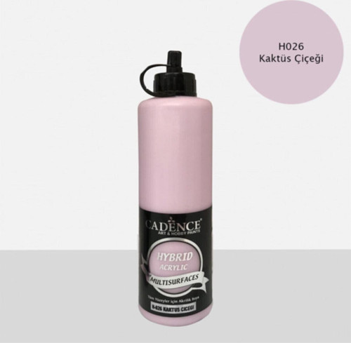 Hibrit Multisurface Akrilik Boya 500 Ml H026 Kaktüs Çiçeği.