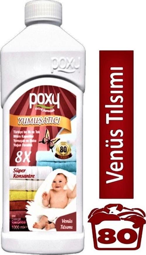 Çamaşır Yumuşatıcı Venüs Tılsımı 1 Lt (80 Yıkama)