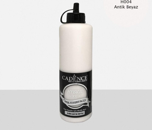 Hibrit Multisurface Akrilik Boya 500 Ml H004 Antik Beyaz