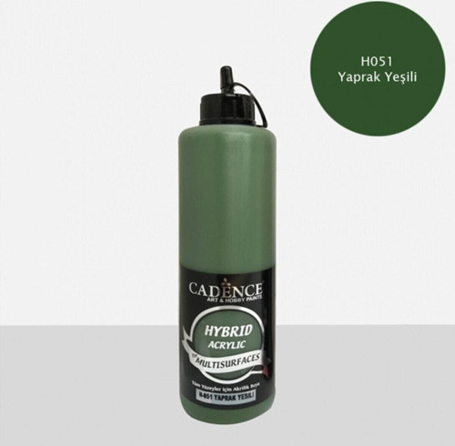 Hibrit Multisurface Akrilik Boya 500 Ml H051 Yaprak Yeşili