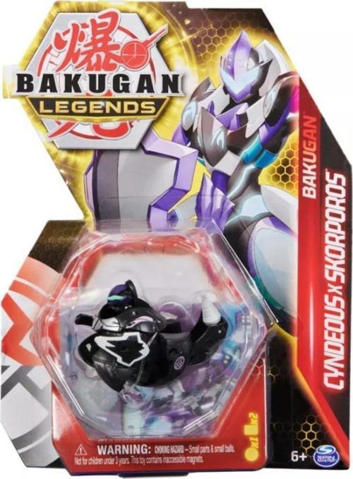 Bakugan Legends Çekirdek Topu 6066093 20140519 Cyndeous Skorporos (Siyah),Figür Oyuncak