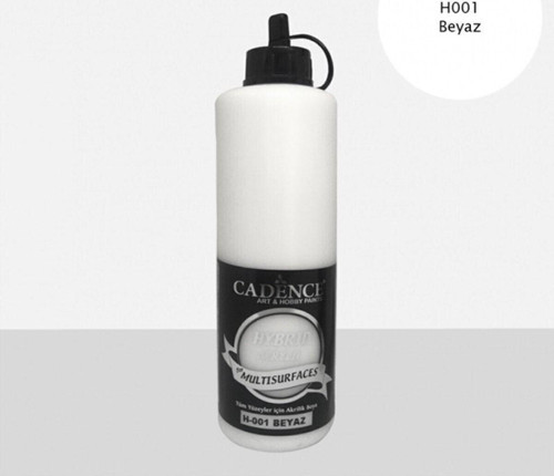 Hybrid Akrilik Multisurface H-001 Beyaz 500ml