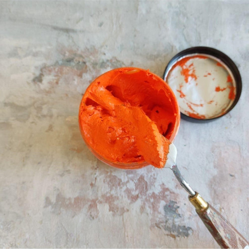 Dekoratif Rölyef Pasta (sculpture Paste) - Turuncu