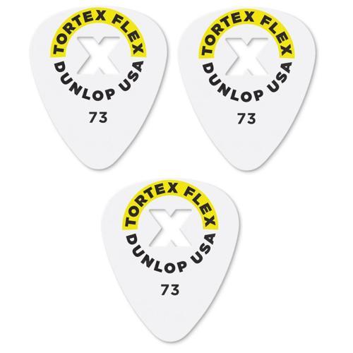 428X0.73 Gitar Pena 3 Adet (0.73 mm) Tortex Flex X
