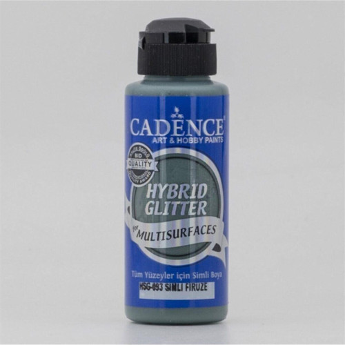 Hybrıd Akr. Multisurface Simli Gümüş Hsg-093 Firüze 120ml