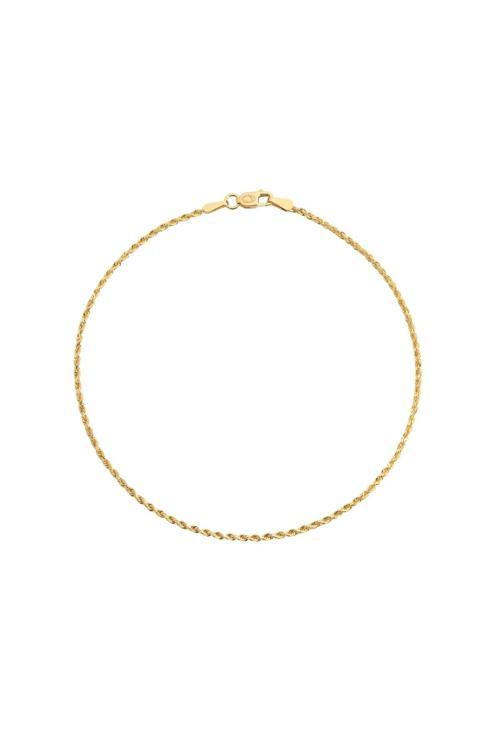 Burgu Zincir Altın Bileklik