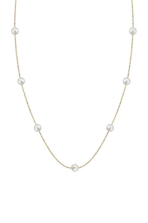 İncili Altın Kolye