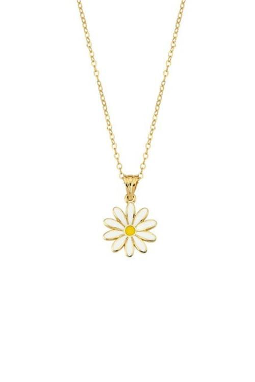 Papatya Altın Kolye