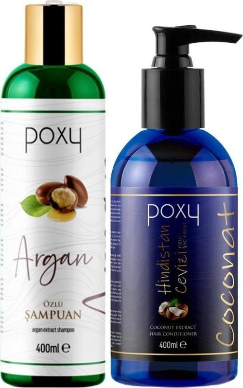 Tüm Saçlar Için Argan Özlü Şampuan 400 Ml & Hindistan Cevizi Özlü Saç Kremi 400 Ml