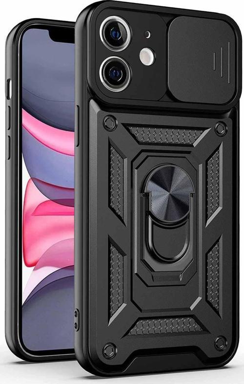 Apple iPhone 11 Kılıf Impact Resistant Siyah