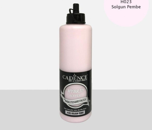 Solgun Pembe Cadence Multisurface Akrilik Boya H023 - 500 ML