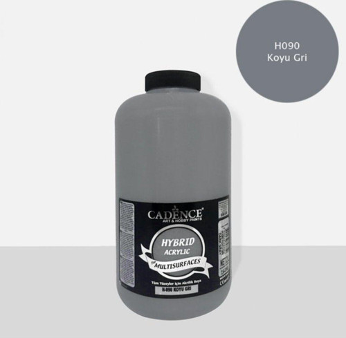 Koyu Gri Cadence Multisurface Akrilik Boya H090 - 2000 ML