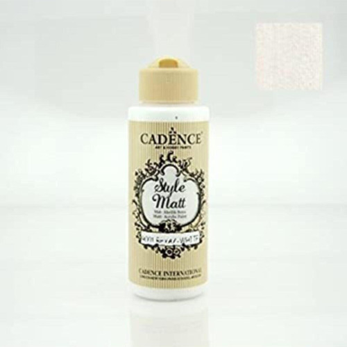 9001 Beyaz Style Matt Mat Akrilik Boya 120 ml