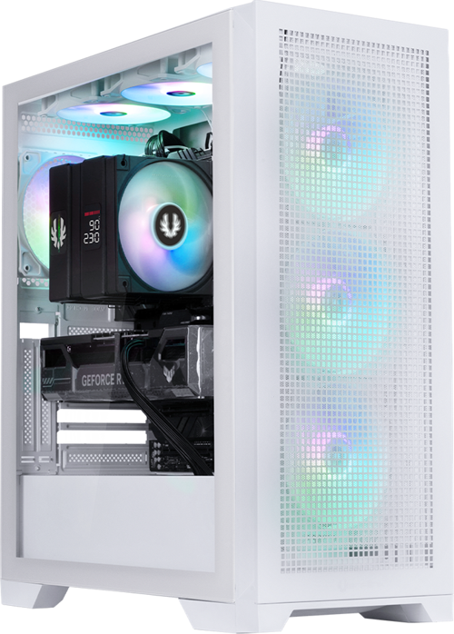 MG953 850W 80+Bronze Tempered Glass FRGB USB 3.0 ATX Mid Tower Beyaz Kasa BFC-MGB85WWGSW-4F