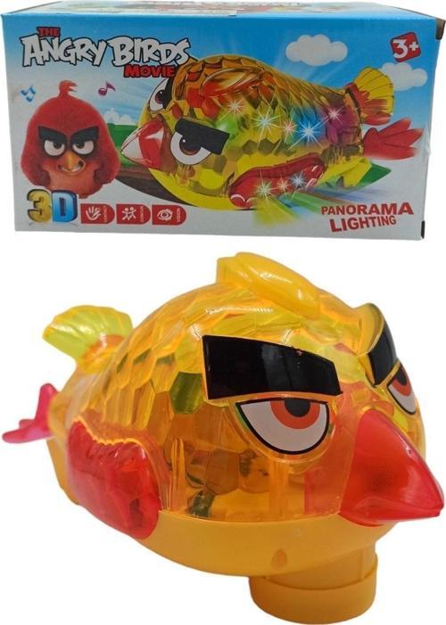 Angry Birds Işıklı Sesli Çarpıp Dönen Kızgın Oyuncak Angy Birds