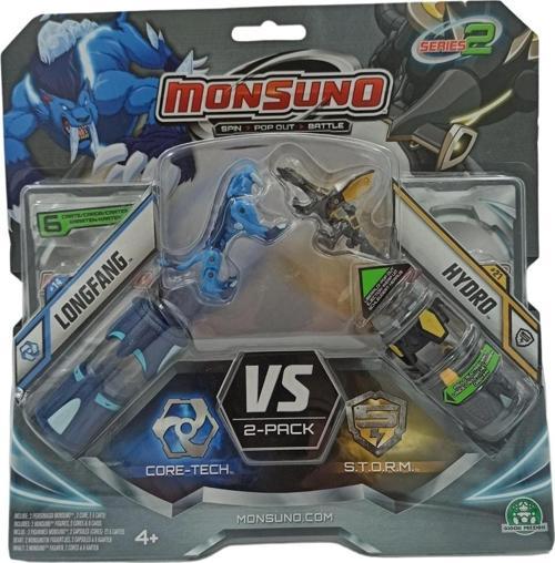 Monsuno Longfang, Hydro 2 Tüp 2 Kart 2 Figür Lisanslı Monsuno Oyuncakları