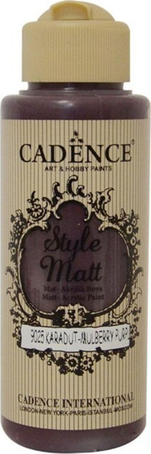 S9025 Karadut Mat Akrilik Boya - 120ml