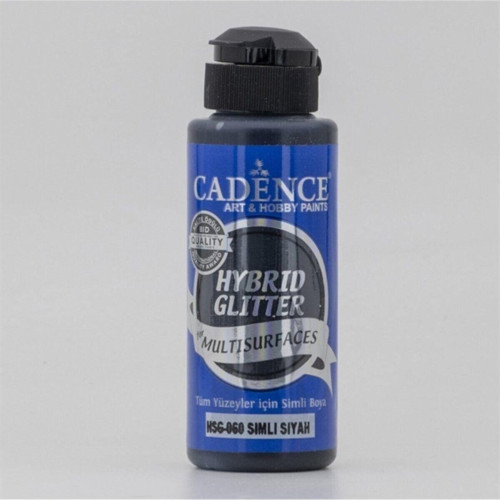 Hybrıd Akr. Multisurface Simli Gümüş Hsg-060 Siyah 120ml