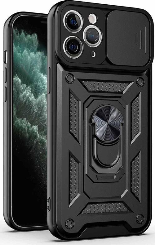 Apple iPhone 11 Pro Max Kılıf Impact Resistant Siyah