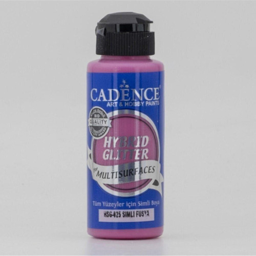Hybrıd Akr. Multisurface Simli Gümüş Hsg-025 Fuşya 120ml