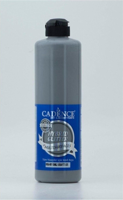 Hybrıd Akrilik Multisurface Simli Gümüş Hsg-081 Graffıtı Gri 500ml