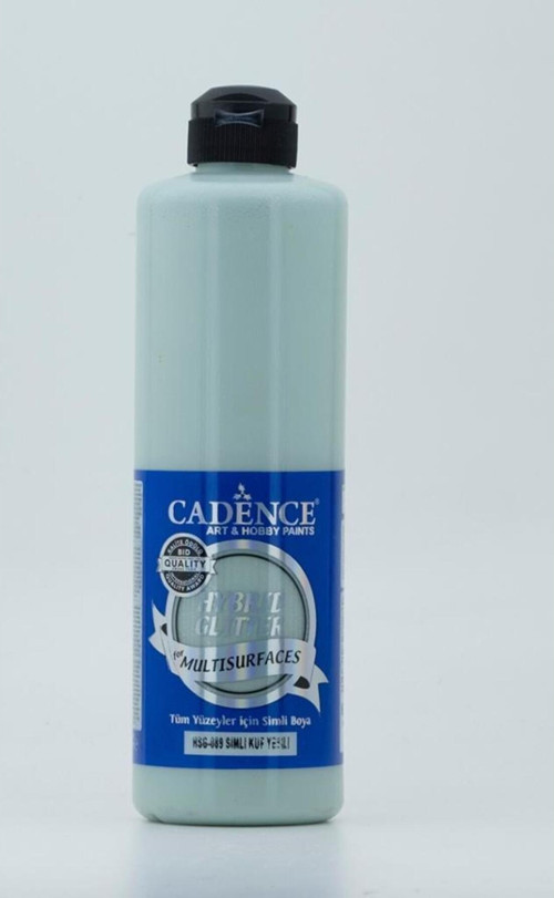 Hybrid Multisurface Simli Akrilik Boya 500ml - Hsg-089 Küf Yeşili
