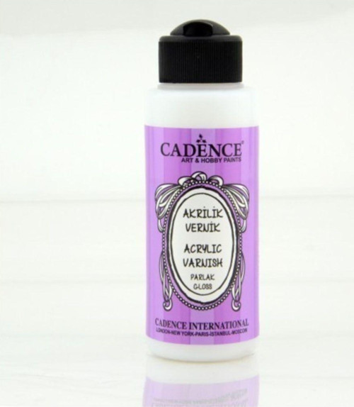 Su Bazlı Akrilik Parlak Vernik 120 Ml