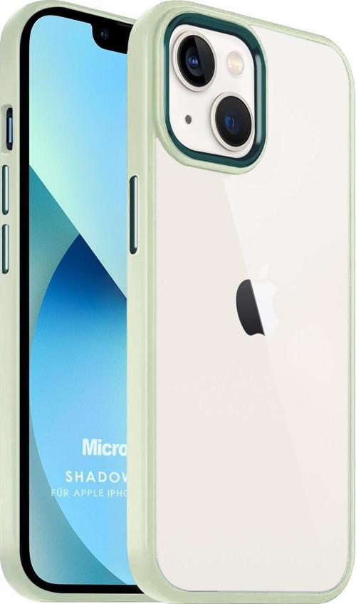 Apple iPhone 13 Kılıf Shadow Planet Açık Yeşil