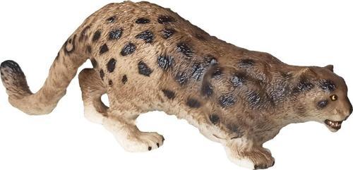 Oyuncak Kar Leoparı Figürü 26Cm. Vahşi Hayvanlar Serisi Oyuncak Yumuşak Et Kar Leoparı