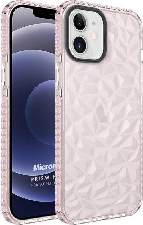 Apple iPhone 12 Kılıf Prism Hybrid Pembe