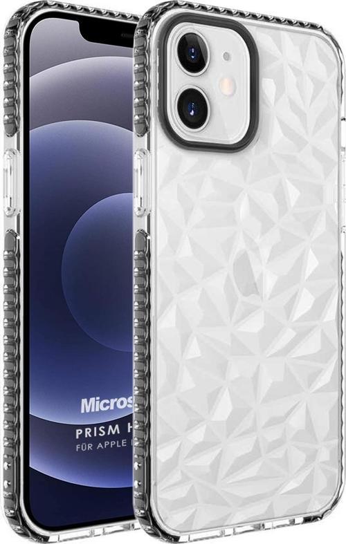 Apple iPhone 12 Kılıf Prism Hybrid Siyah