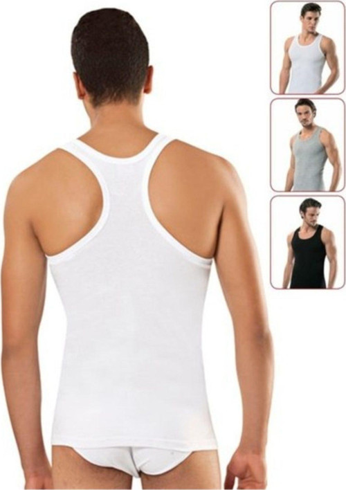 6'Lı Paket Erkek Spor Atlet Siyah