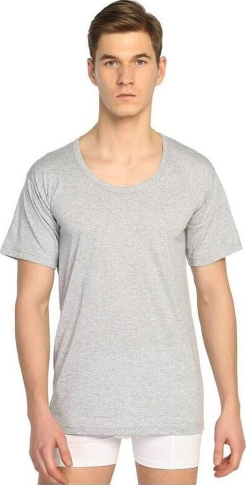 Erkek 2 Li Paket 02 Penye Bisiklet Yaka Fanila