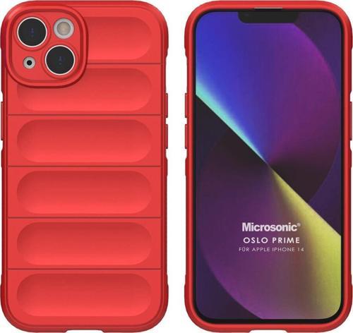 Apple iPhone 14 Kılıf Oslo Prime Kırmızı