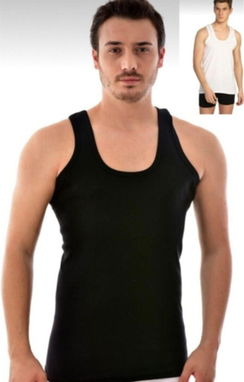 0101-16 Erkek Karışık Renkli 6'Lı Atlet