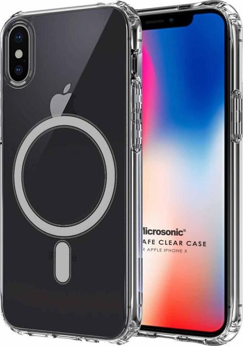 Apple iPhone XS Kılıf MagSafe Clear Soft Şeffaf
