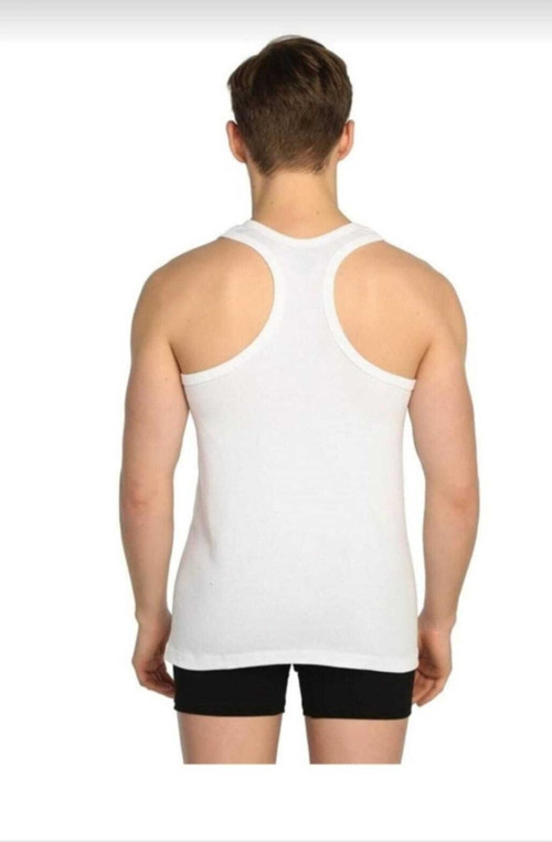 0118 Beyaz 3 Lü Askılı Spor Atlet