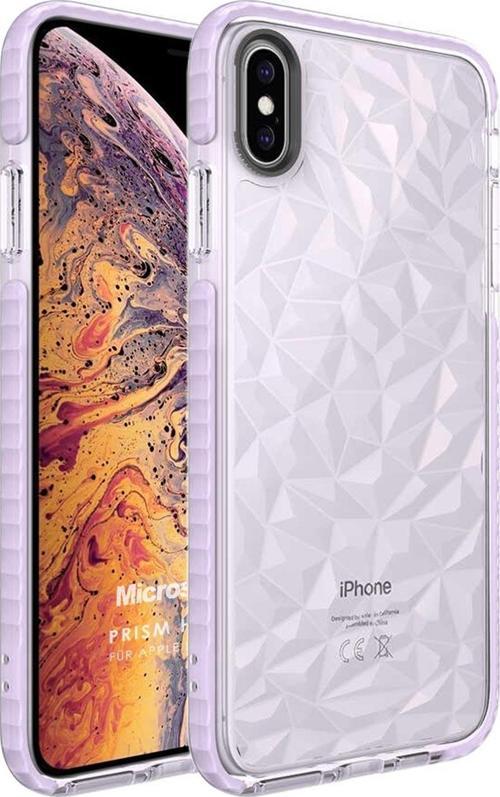 Apple iPhone XS Max Kılıf Prism Hybrid Mor