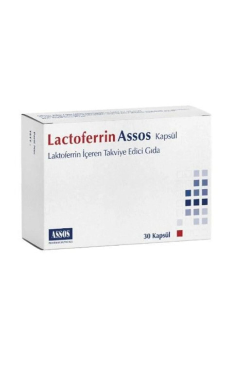 İlaç Assos Lactoferrin 30 Kapsül