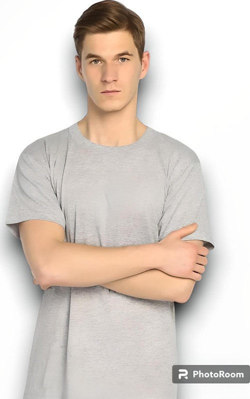 Penye Erkek Sıfır Yaka Atlet-%100 Pamuk