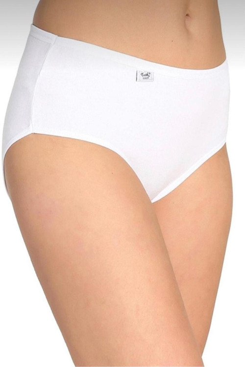 Beyaz 10'Lu Paket Likralı Bato Külot:6