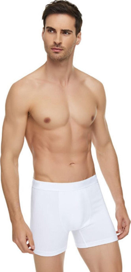 Erkek Beyaz Boxer 3'Lü