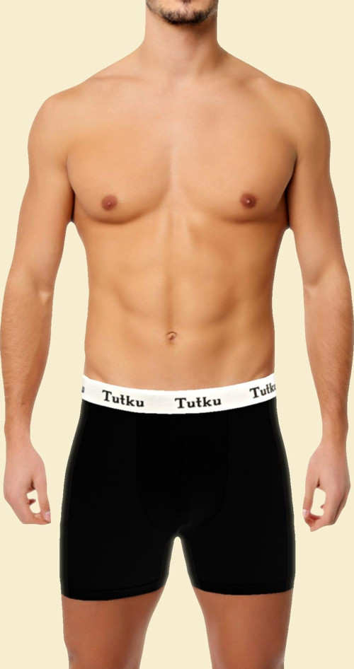 3'Lü Paket Elastan Spor Erkek Boxer