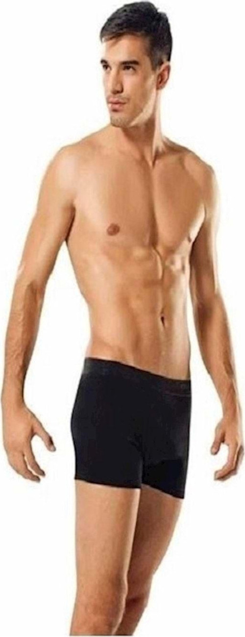 Erkek Siyah 5`Li Likralı Boxer