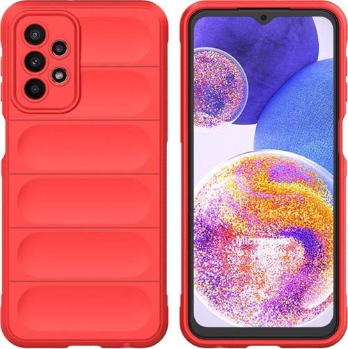 Samsung Galaxy A33 5G Kılıf Oslo Prime Kırmızı